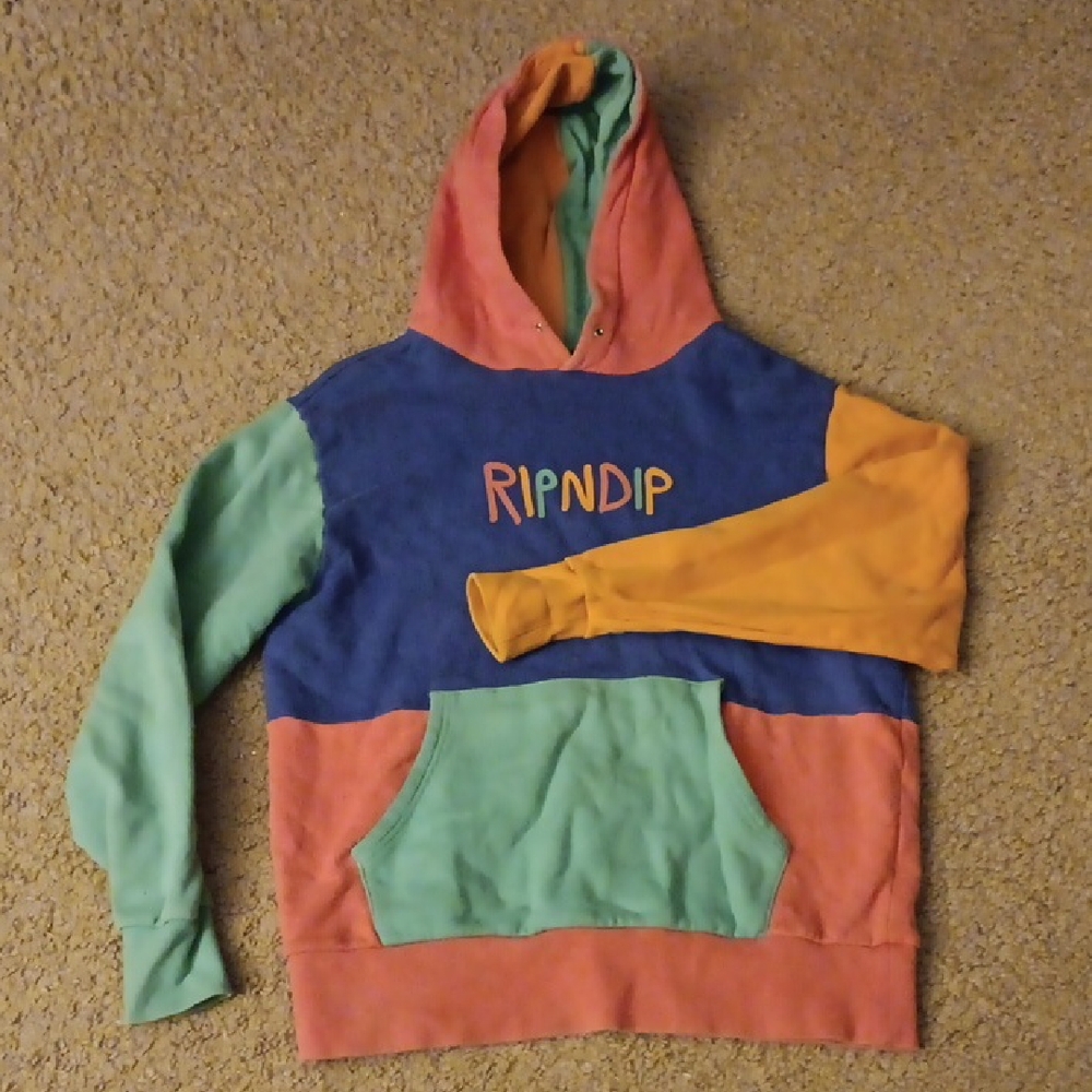 RIPNDIP Colorful Kids Hoodie